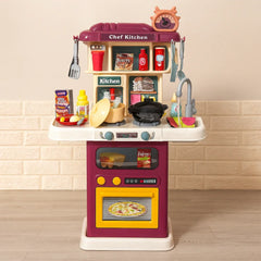 لعبة مطبخ الأطفال التفاعلية - Chef Kitchen Cooking Play Set - 64 قطعة