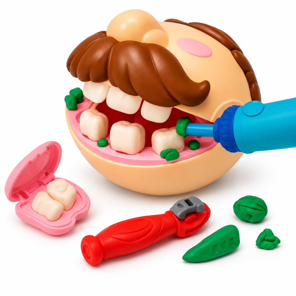 لعبة تشكيل طبيب الأسنان – Color Mud Dentist Creation