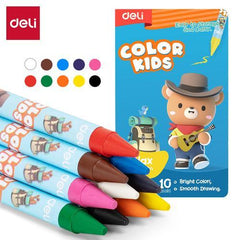 أقلام ألوان الشمع Deli Crayon Lilin/Wax - Sooqja سوقجة