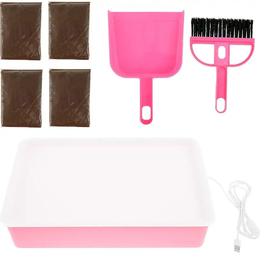 صندوق إضاءة الرسم الرملي - إبداع بلا حدود للأطفال ( زهري) - Sooqja سوقجة