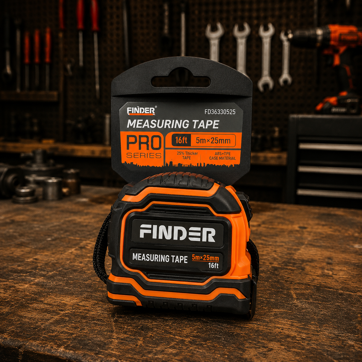شريط قياس FINDER PRO Series – 5 متر × 25 مم