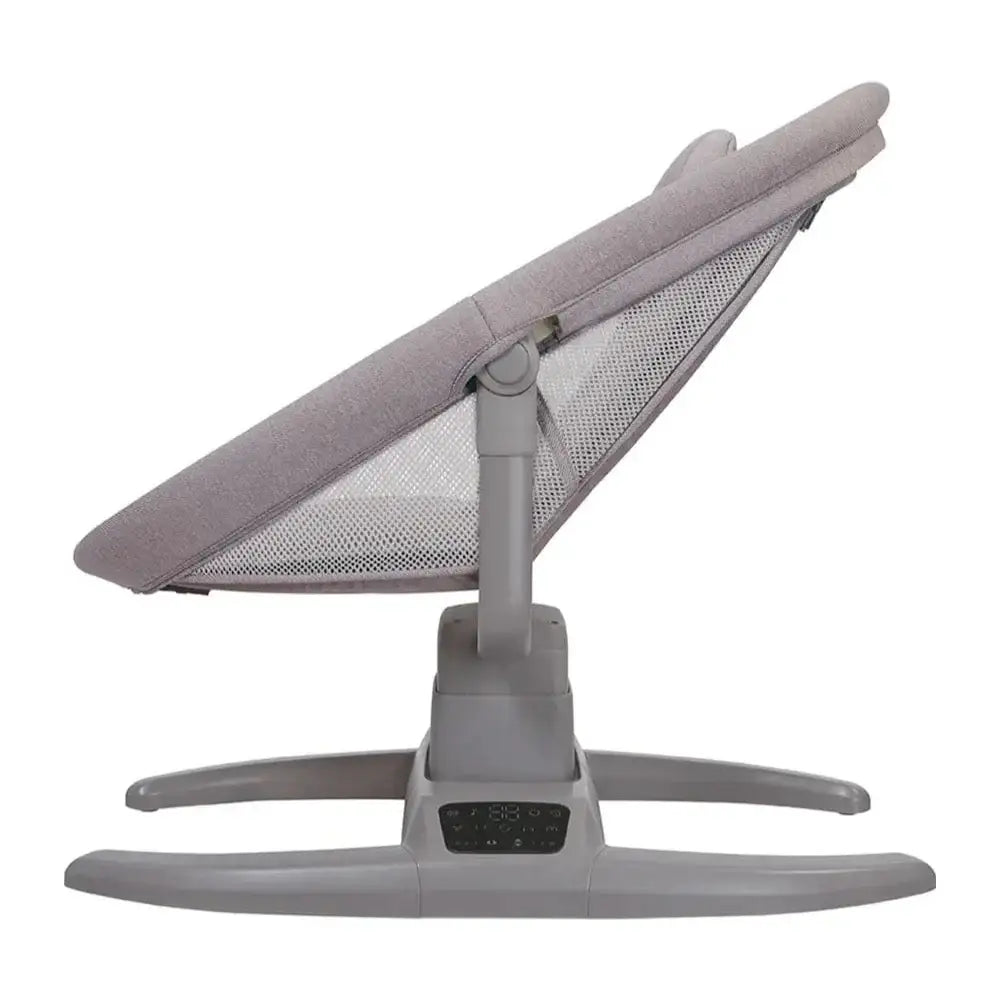 ماستيلا Mastela - مهد مواليد هزاز كهربائي مع موسيقى - رمادي - Sooqja سوقجة