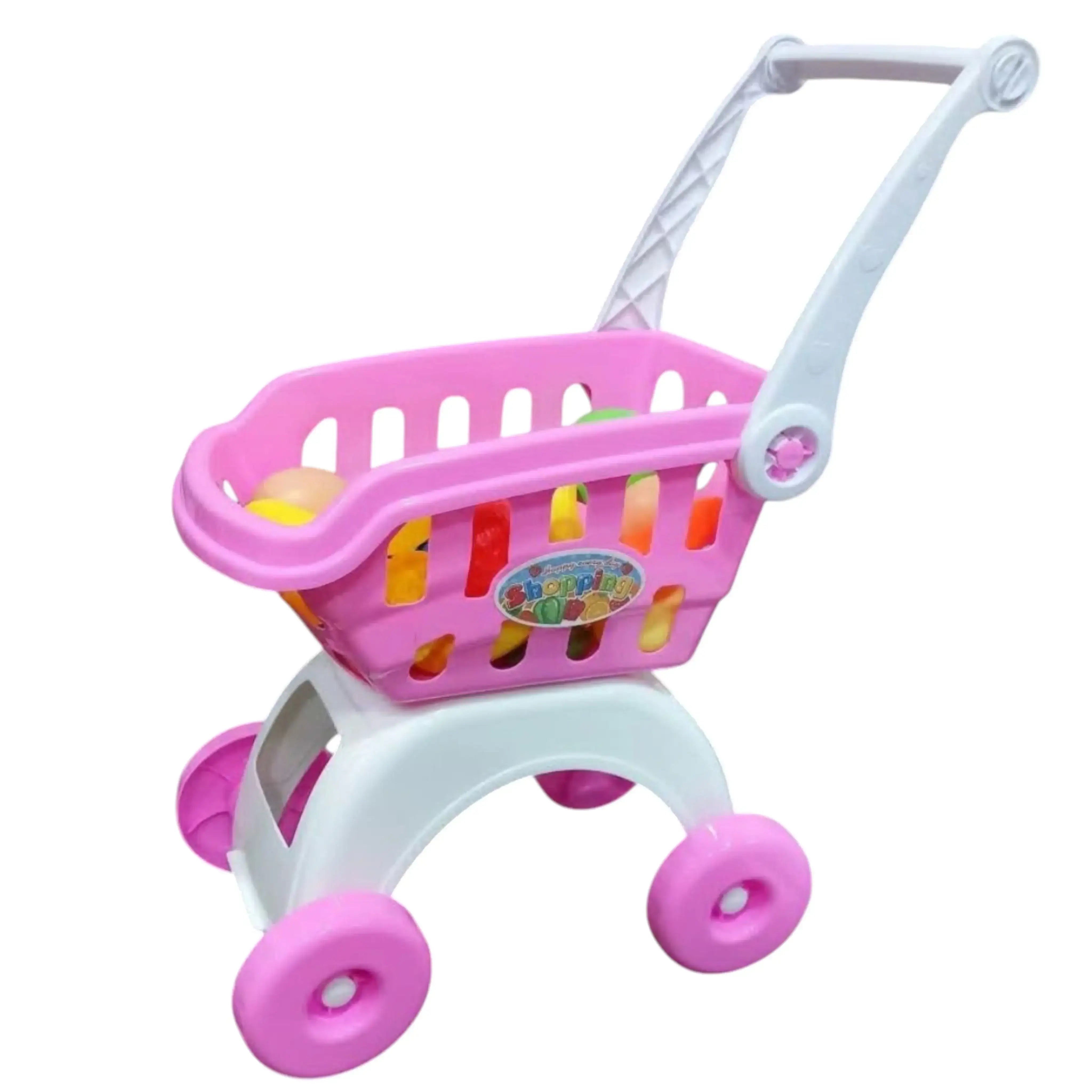 عربة تسوق مسلية للأطفال مع مجموعة اكسسوارت - Sooqja سوقجة