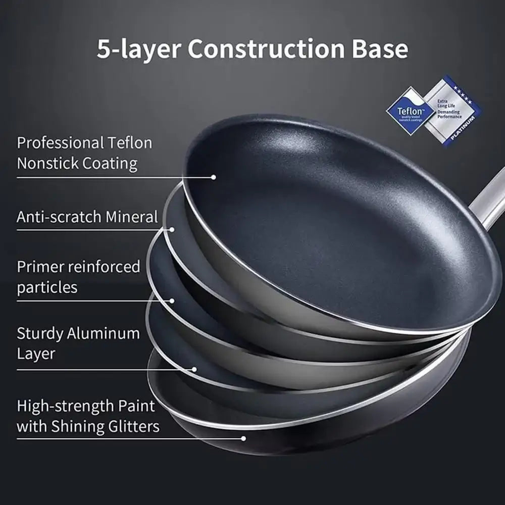 مقلاة HITECLIFE غير لاصقة – أداء عالي وجودة تدوم - ٢٤ سم - Sooqja سوقجة