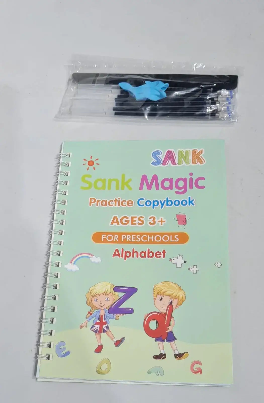 مجموعة دفاتر التدريب السحرية Sank – لتعليم الأطفال من عمر 3 سنوات وأكثر - Sooqja سوقجة