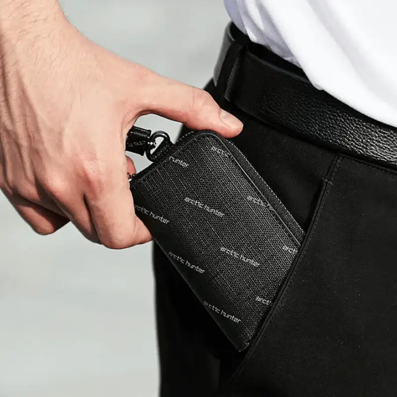 محفظة مفاتيح جلدية Arctic Hunter QB0016