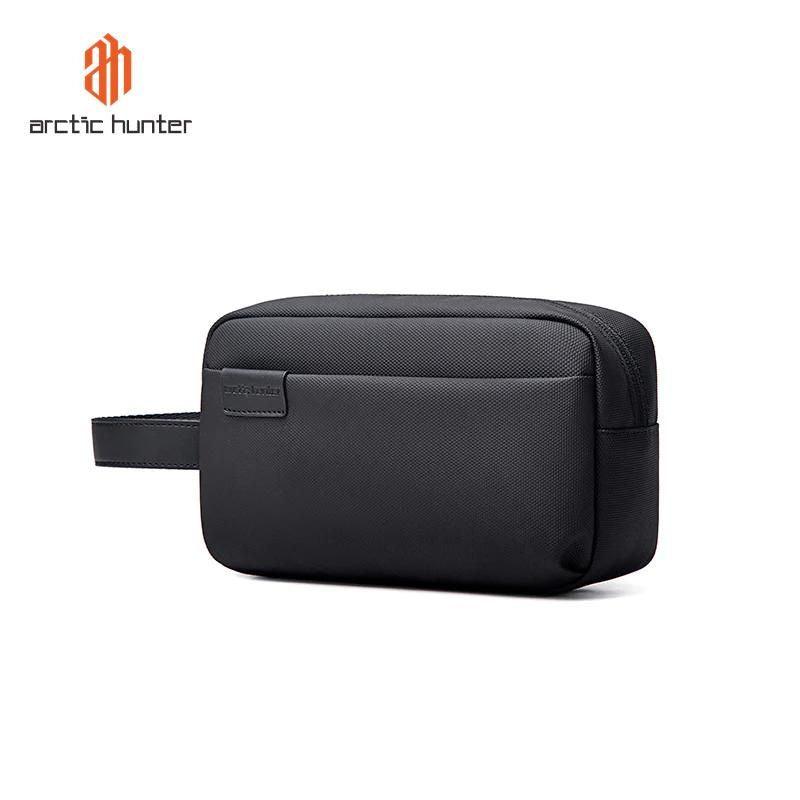 حقيبة Arctic Hunter K00580 السوداء من الجانب