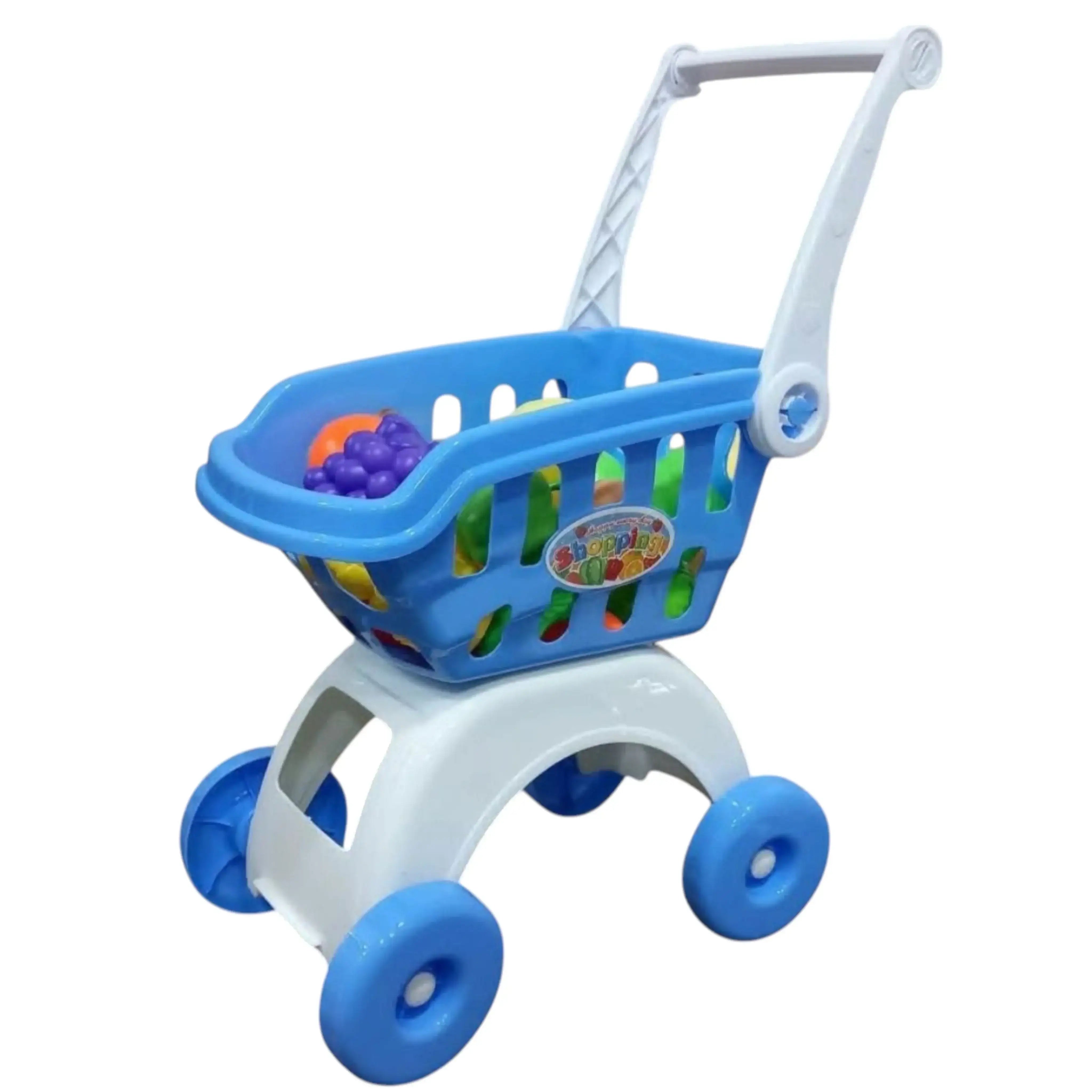 عربة تسوق مسلية للأطفال مع مجموعة اكسسوارت - Sooqja سوقجة