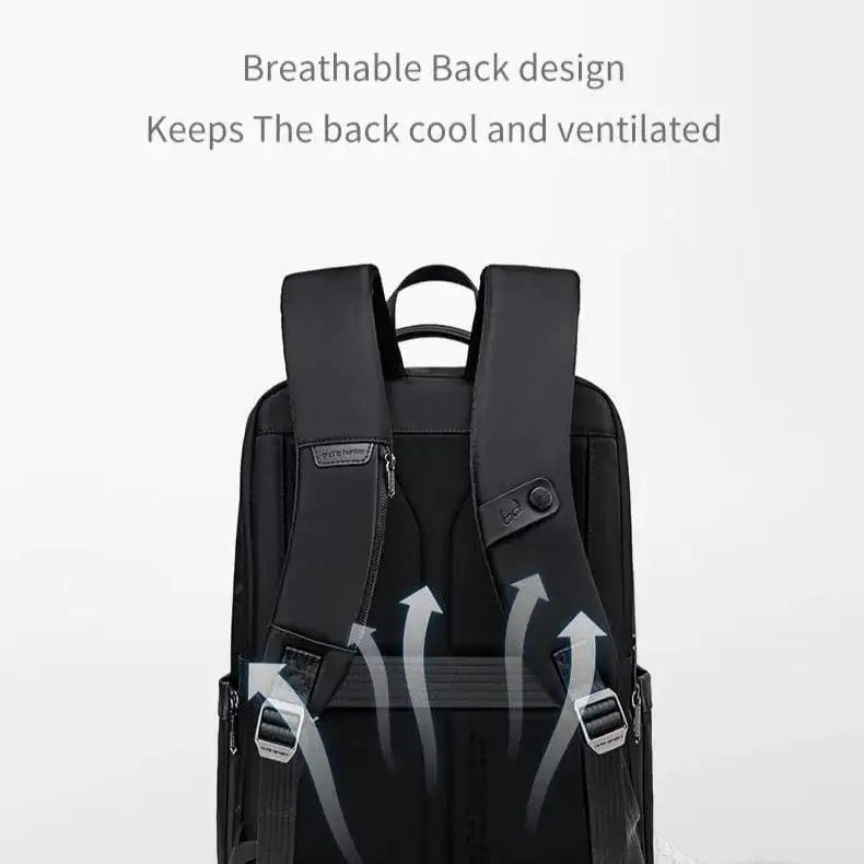 حقيبة ظهر Arctic Hunter i-Schizo B00808 للأعمال متعددة المقصورات للكمبيوتر المحمول (15.6 بوصة)