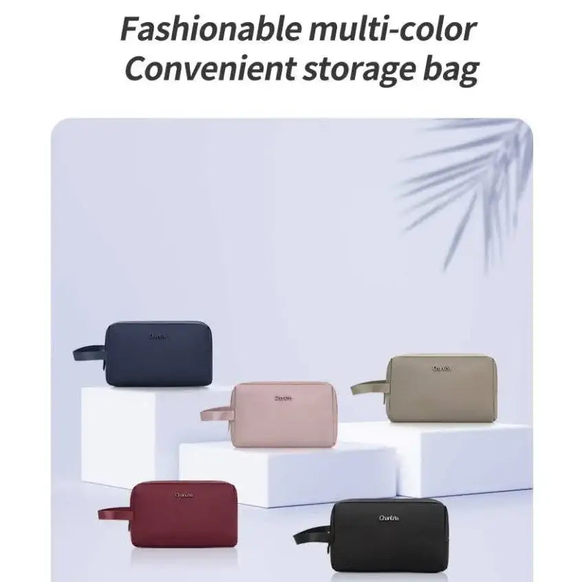 شانترا CB00637-حقيبة مكياج للسفر للنساء ، حقيبة مستحضرات تجميل ، منظم مقاوم للماء ، حقيبة أدوات الزينة ، صغيرة ومتينة ، متعددة المساحات - Sooqja سوقجة