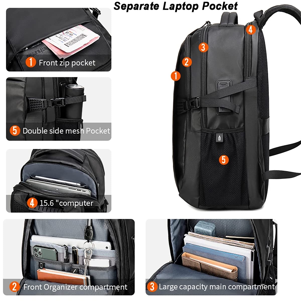 حقيبة ظهر Arctic Hunter B00388 سعة 30 لتر
