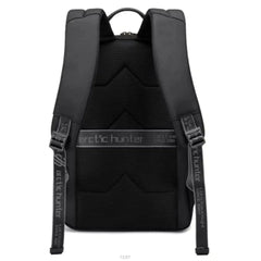 حقيبة ظهر Arctic Hunter B00410 للرجال مقاومة للماء، لون أسود/Arctic Hunter B00410 Men's Water Resistant Backpack, Black - Sooqja سوقجة