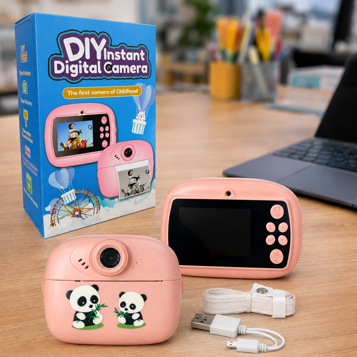 كاميرا أطفال رقمية DIY