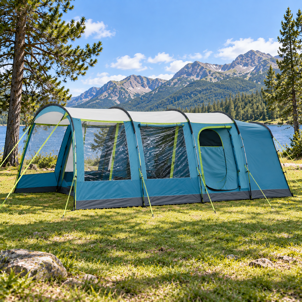 خيمة Coleman Castle Pines™ 4L – خيمة عائلية لـ4 أشخاص بتقنية BlackOut