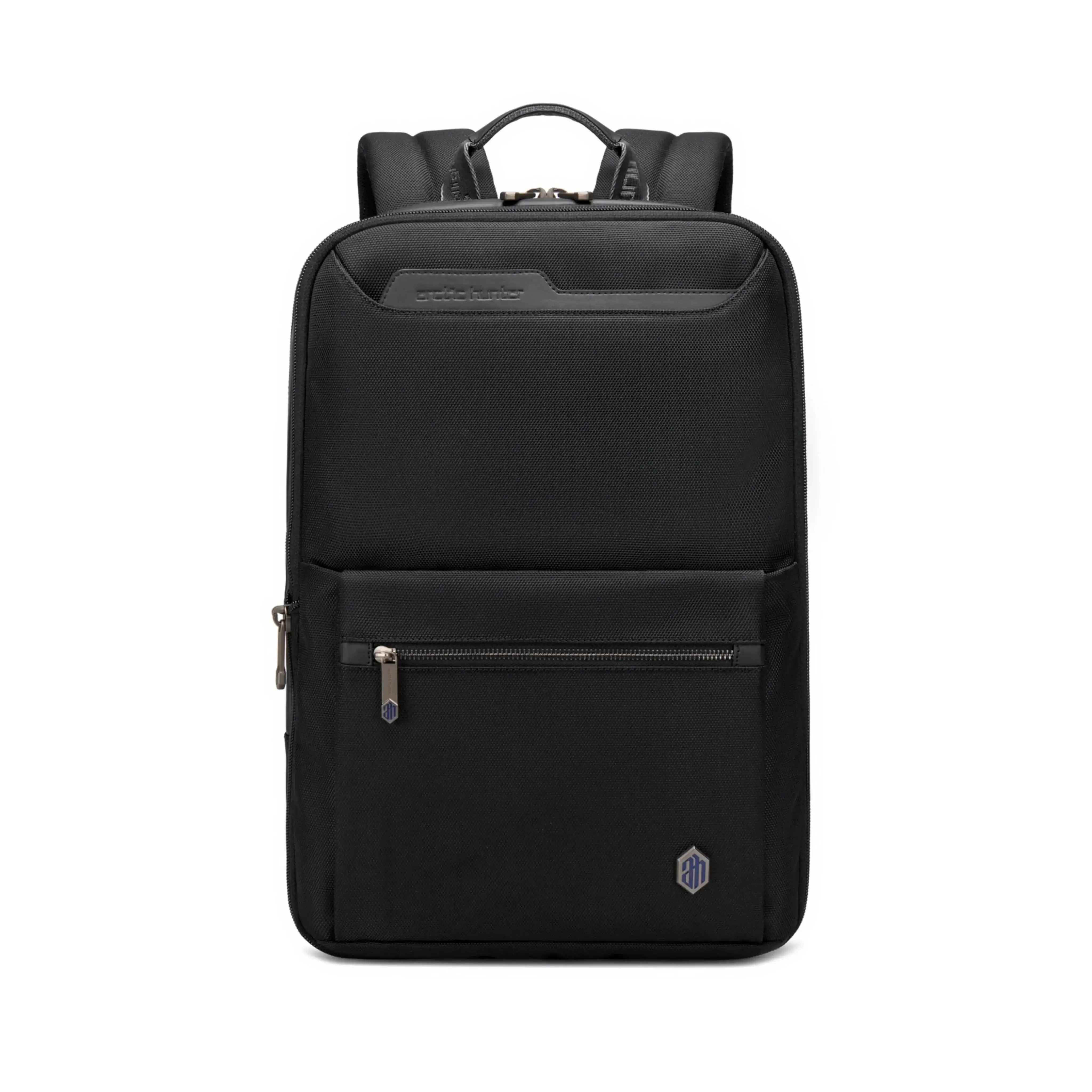 حقيبة ظهر Arctic Hunter B00410 للرجال مقاومة للماء، لون أسود/Arctic Hunter B00410 Men's Water Resistant Backpack, Black - Sooqja سوقجة