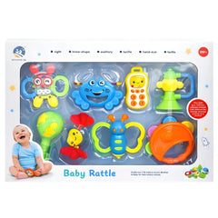 طقم ألعاب خشخيشة وحواس للرضع – Baby Rattle