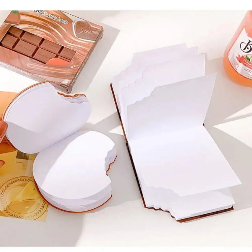 دفتر ملاحظات كرتوني بشكل شوكولاتة كوكيز – تصميم لطيف وإبداعي من STONEGO | مفكرة - Sooqja سوقجة