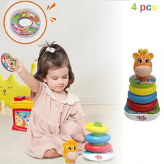 لعبة الحلقات التعليمية Five Star – Interest Piles Circle