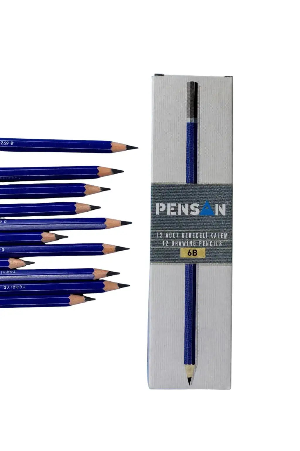 مجموعة أقلام الرصاص Pensan Pencil(8H_6B)