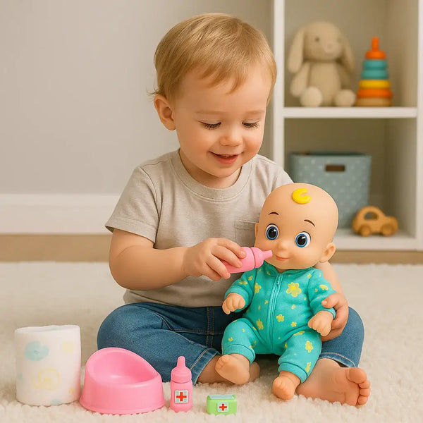 دمية "Lovely Baby" مع إكسسوارات
