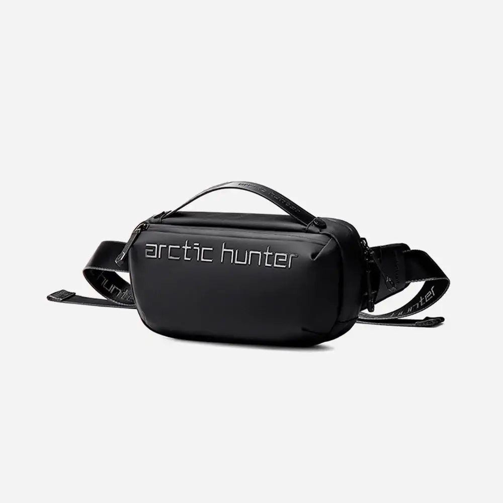 حقيبة سفر Arctic Hunter Cross Y00020 Body مقاومة للماء ومضادة للسرقة - حقيبة كتف للجنسين، باللون الأسود / Arctic Hunter Cross Y00020 Body Water Resistant Anti-Theft Travel Bag - Unisex Shoulder Bag, Black - Sooqja سوقجة