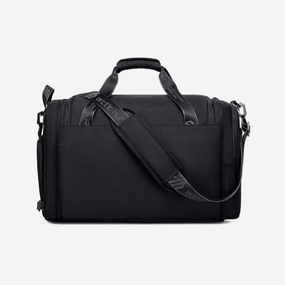 حقيبة قابلة للطي من Arctic Hunter LX00021 ، حقيبة سفر مقاومة للماء مع حجرة للأحذية وأشرطة كتف قابلة للفصل للرجال والنساء. Arctic Hunter LX00021 Foldable Bag, Water-Resistant Travel Bag with Shoe Compartment and Detachable Shoulder Straps for Me - Sooqja سوقجة