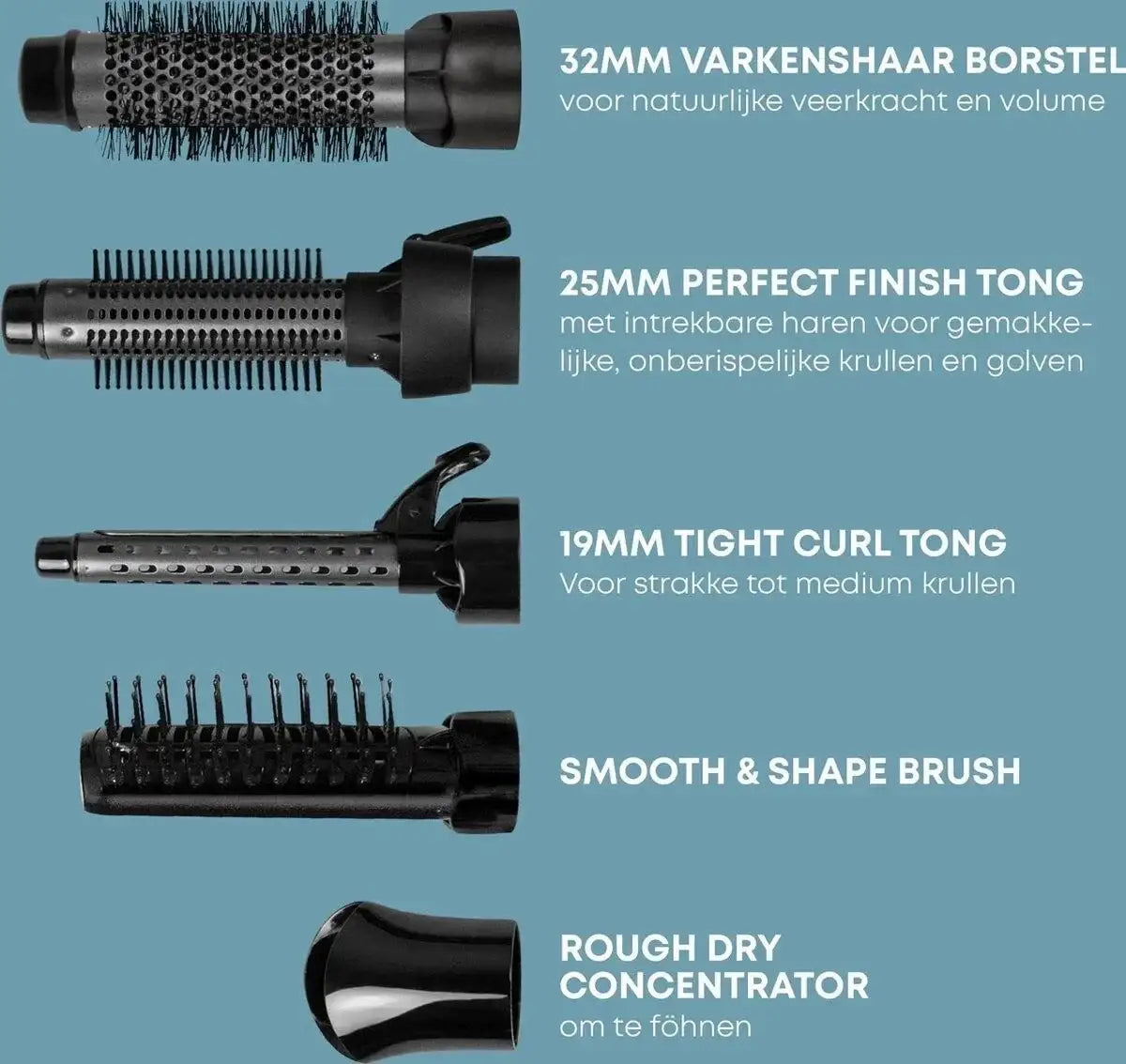 جهاز تصفيف الشعر Revamp Progloss Airstyle 5 in 1 - Sooqja سوقجة