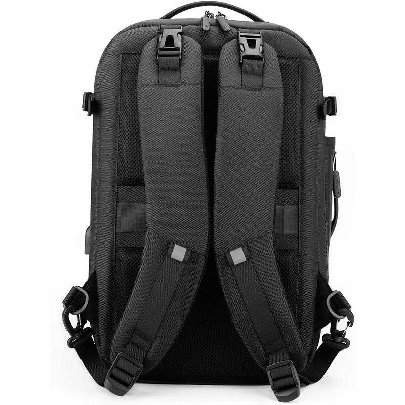 حقيبة ظهر Arctic Hunter 3 في 1 قابلة للتحويل للسفر - حقيبة ظهر يومية مقاومة للماء مع منفذ USB ومقبس سماعة رأس للرجال والنساء، موديل B00382 / Arctic Hunter 3-in-1 Convertible Travel Backpack - Water-Resistant Daypack with USB Port Model B00382 - Sooqja سوقجة