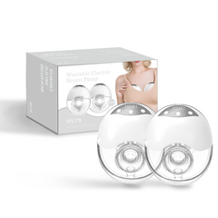 جهاز شفط الحليب الكهربائي قابل للارتداء – MY-378 (مزدوج)