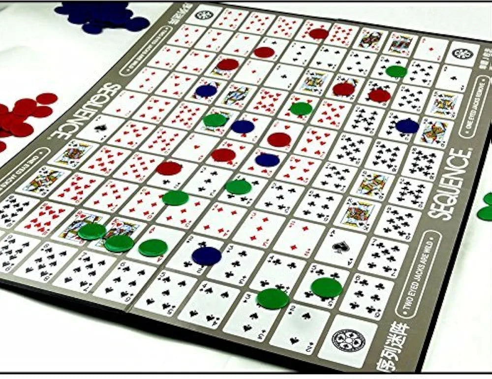 لعبة تسلسل الأرقام – SEQUENCE | لعبة استراتيجية