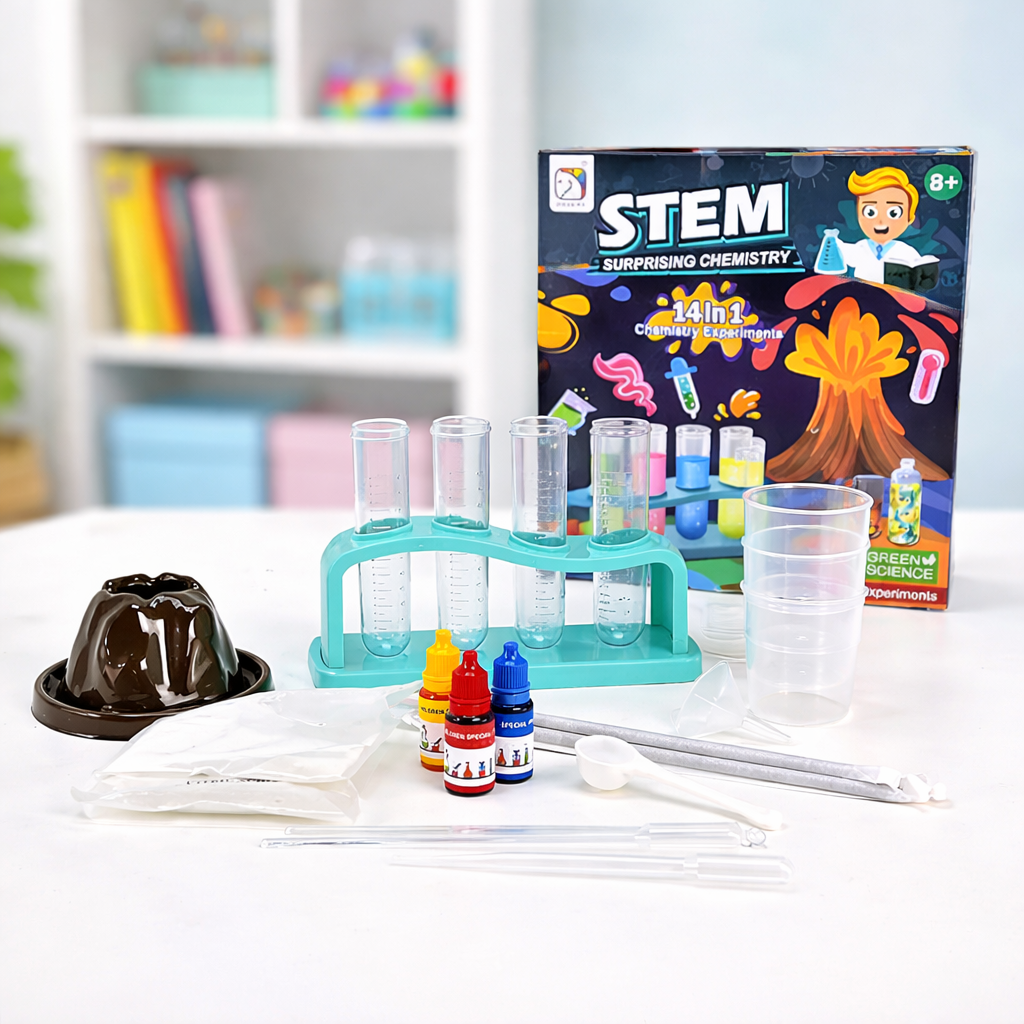 لعبة تجارب الكيمياء التعليمية STEM