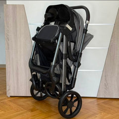 عربة أطفال Kidilo T8 متعددة الوضعيات بمقبض قابل للعكس والطي