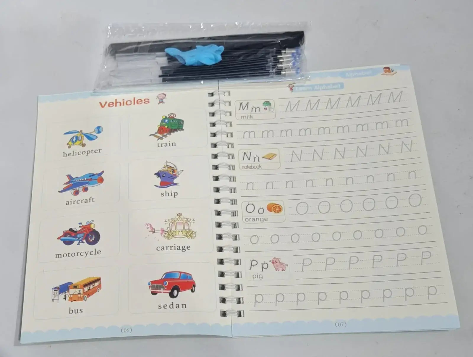 مجموعة دفاتر التدريب السحرية Sank – لتعليم الأطفال من عمر 3 سنوات وأكثر - Sooqja سوقجة