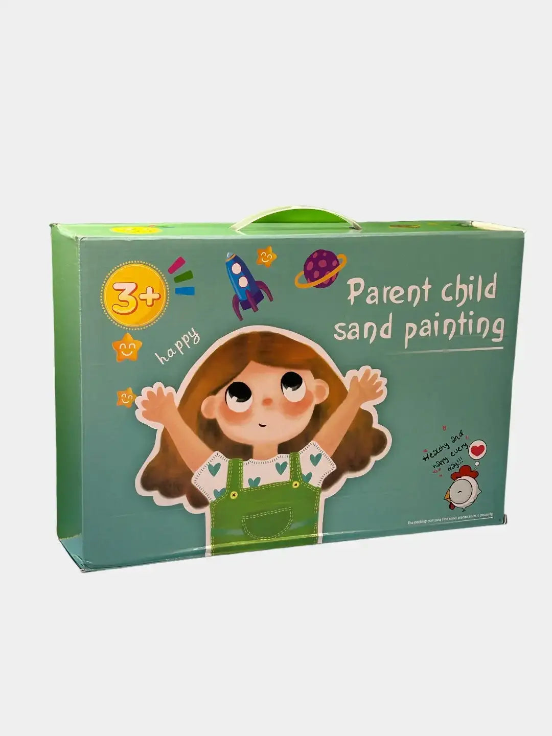 صندوق إضاءة الرسم الرملي - إبداع بلا حدود للأطفال ( زهري) - Sooqja سوقجة