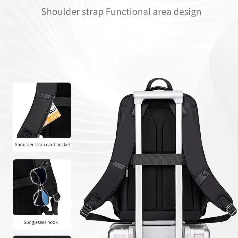 حقيبة ظهر Arctic Hunter i-Schizo B00808 للأعمال متعددة المقصورات للكمبيوتر المحمول (15.6 بوصة) / Arctic Hunter i-Schizo B00808 Business Multi Compartment Laptop Backpack (15.6") - Sooqja سوقجة