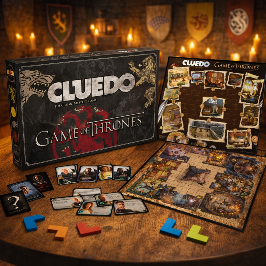 لعبة كلودو – Game of Thrones Cluedo | لعبة الغموض