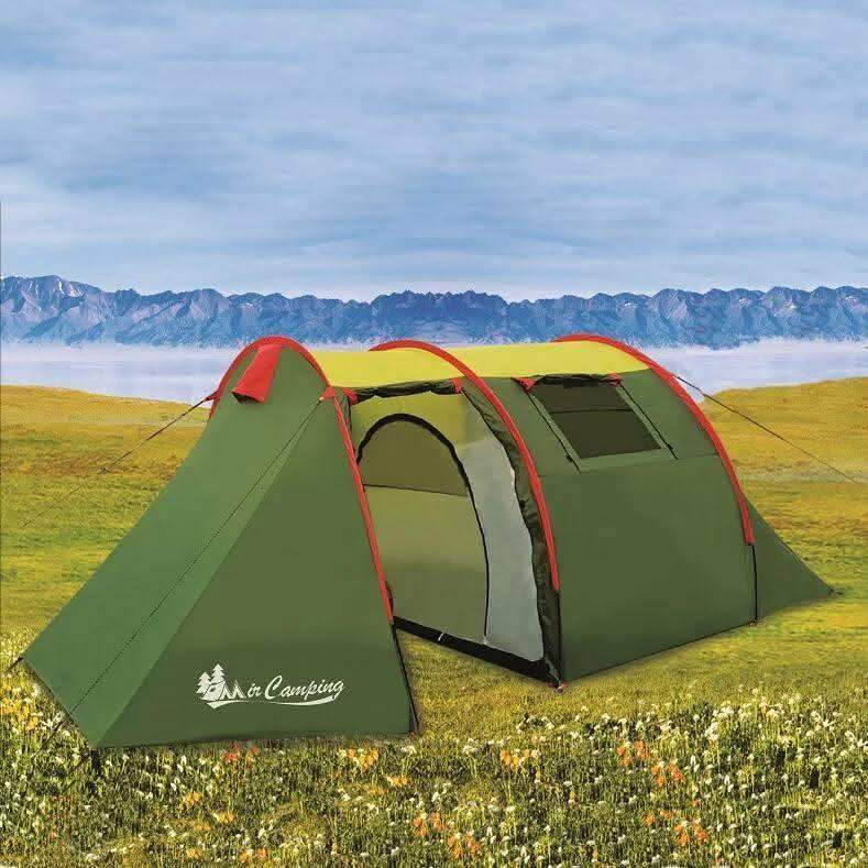 خيمة تخييم عائلية CHANODUG CD-2052 - غرفة نوم وصالة