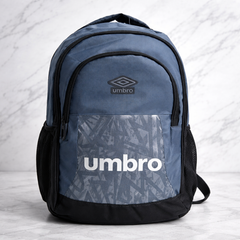 حقيبة الظهر Umbro Logo Wave Backpack باللون الرمادي