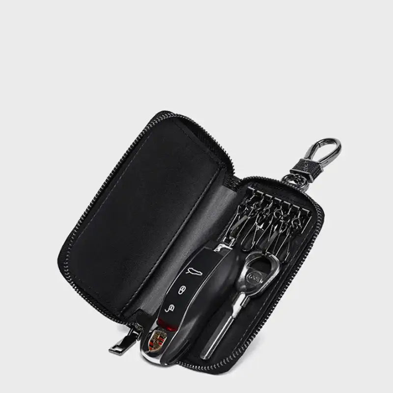 محفظة مفاتيح جلدية Arctic Hunter QB0016