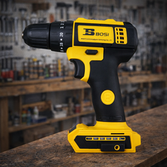 درل BOSI اللاسلكي 12 فولت – محرك بدون فُرش (Brushless) مع بطاريتين وشاحن سريع – موديل LTX System