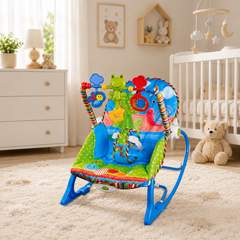 كرسي هزّاز للأطفال Infant-to-Toddler Rocker مع موسيقى واهتزازات