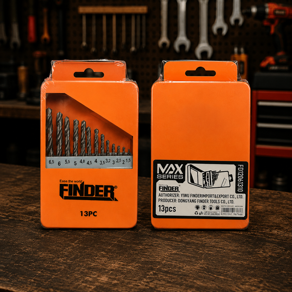 مجموعة ريش حفر FINDER – 13 قطعة