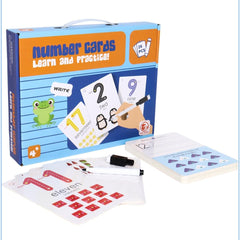 بطاقات الأرقام التعليمية للأطفال – Number Cards Learn and Practice