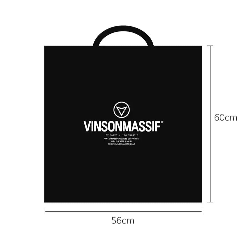 مجموعة كرسي تخييم فينسون شبكي قابل للطي ومنخفض + حقيبة تخزين - Sooqja سوقجة