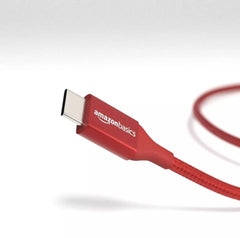 كابل USB-C إلى USB-C عالي الجودة – AmazonBasics