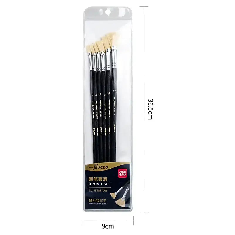 مجموعة فرش رسم أو طلاء من ماركة Deli