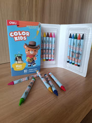 أقلام ألوان الشمع Deli Crayon Lilin/Wax - Sooqja سوقجة