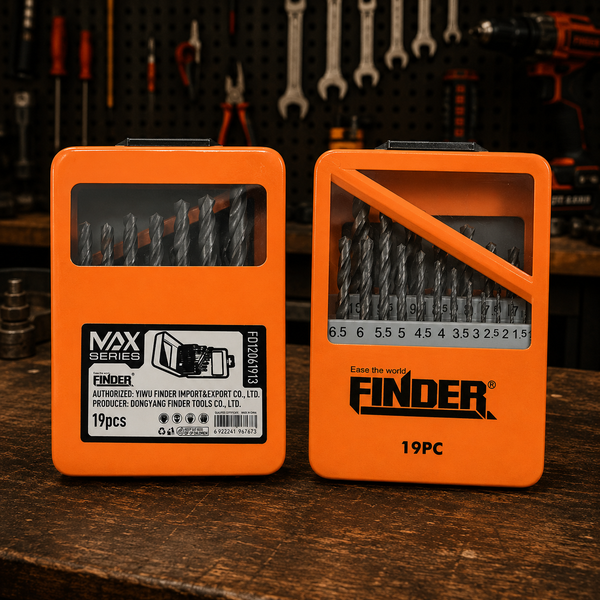 طقم ريش حفر FINDER MAX SERIES – 19 قطعة