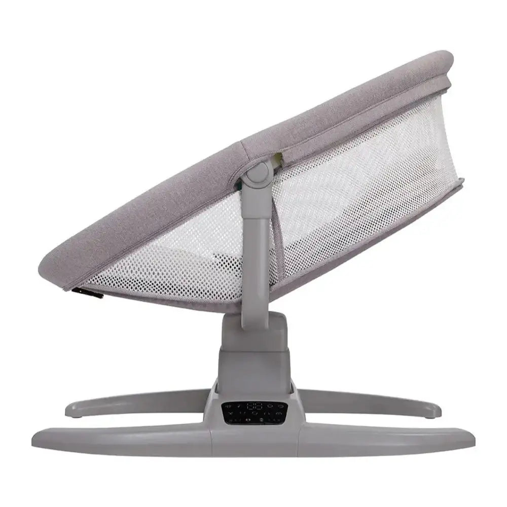 ماستيلا Mastela - مهد مواليد هزاز كهربائي مع موسيقى - رمادي - Sooqja سوقجة