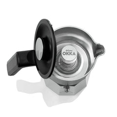 ماكنة صنع القهوة التركيةRich Moka Pot من ارزوم اوكا OK0027 Silver